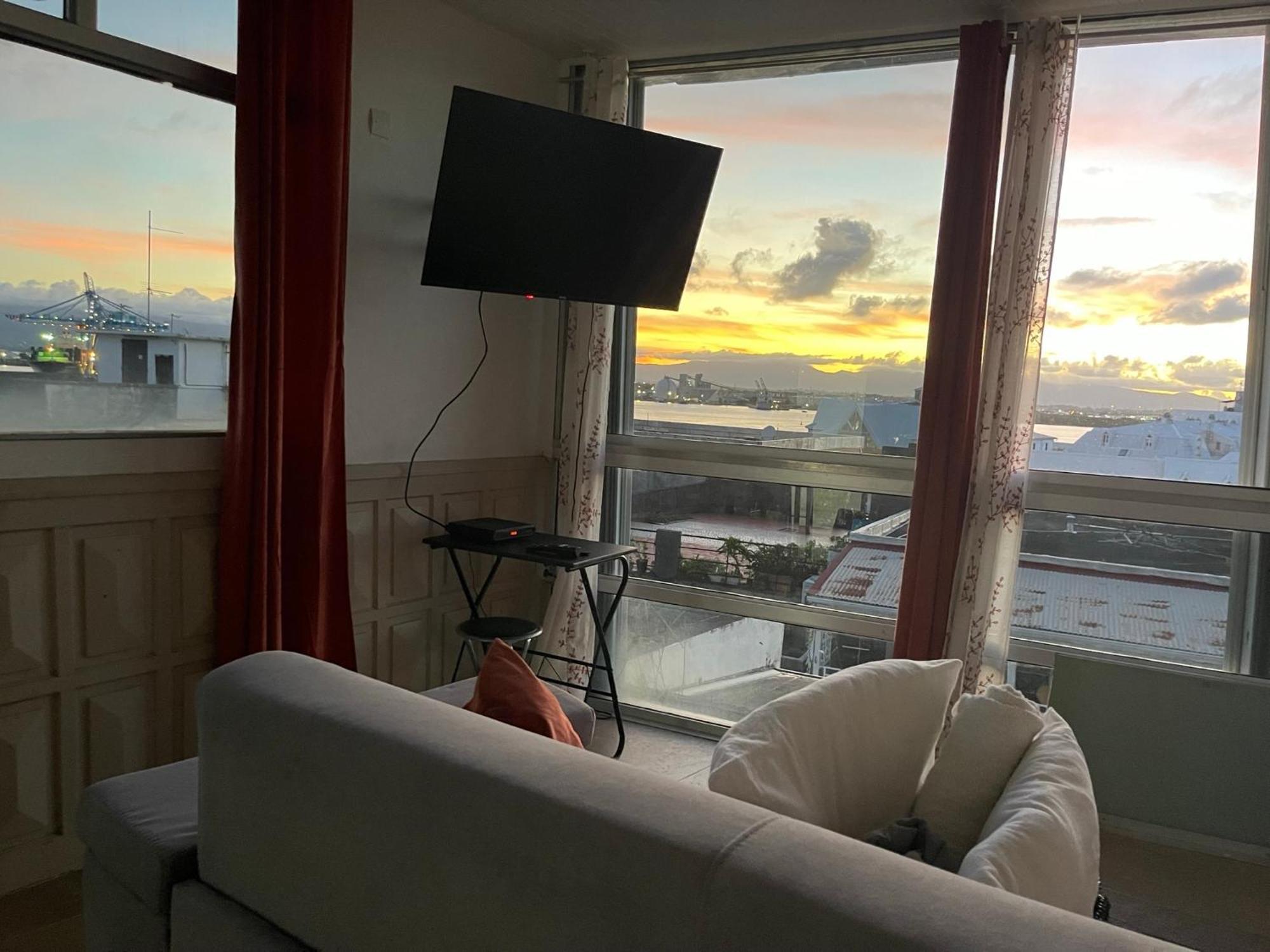 Apartamento Penthouse Seaside 10 Min Port, Croisiere Et Aeroport Pointe-à-Pitre Exterior foto