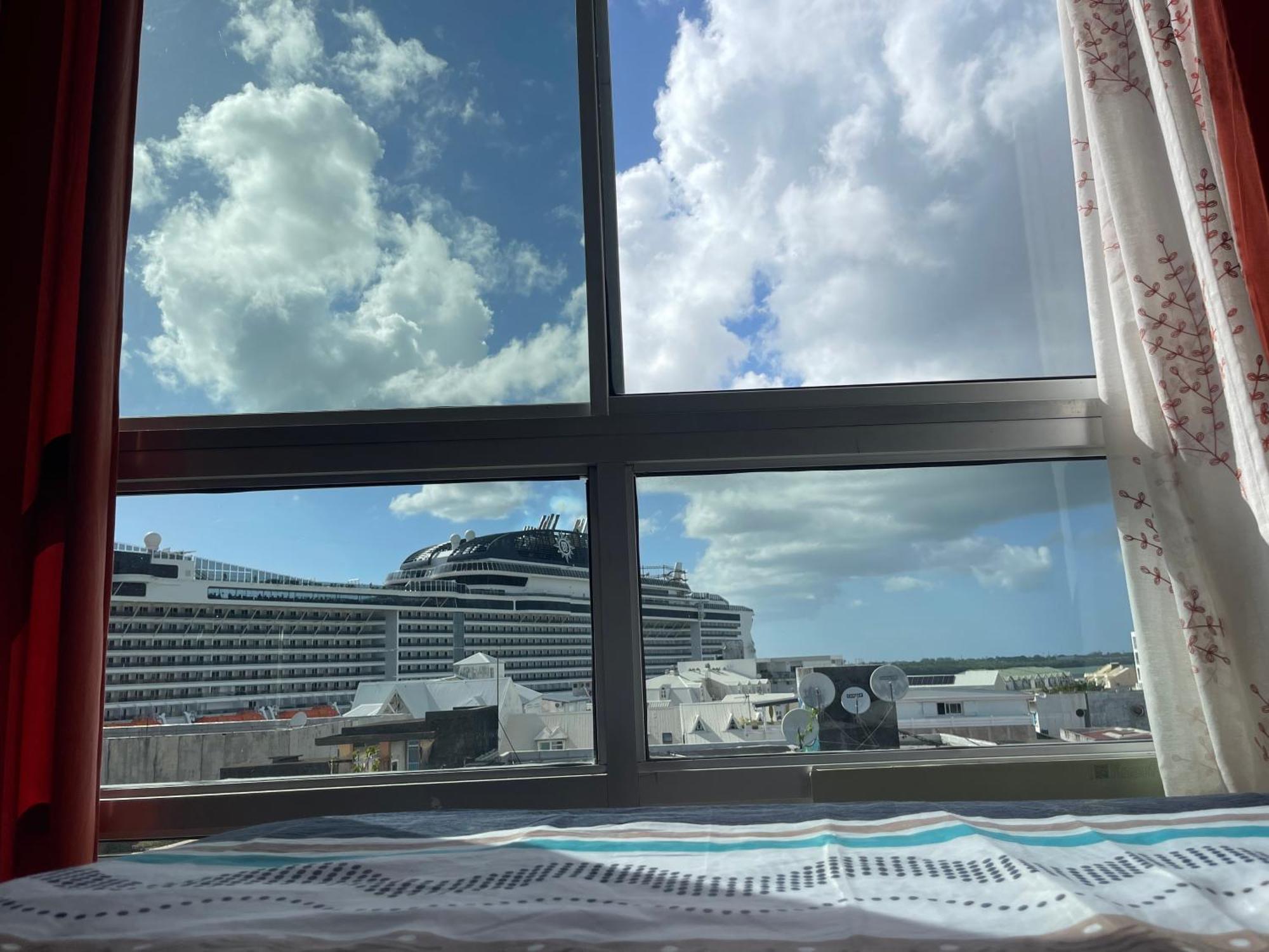 Apartamento Penthouse Seaside 10 Min Port, Croisiere Et Aeroport Pointe-à-Pitre Exterior foto